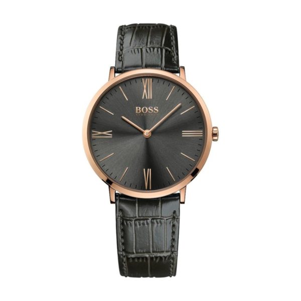 Hugo Boss JACKSON Watch For Men with Black Leather Strap Hugo Boss JACKSON Watch For Men with Black Leather Strap