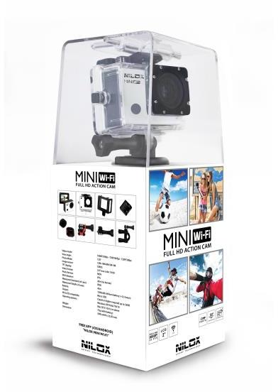 Nilox MINIWIFI Action Camera Silver Nilox MINIWIFI Action Camera Silver