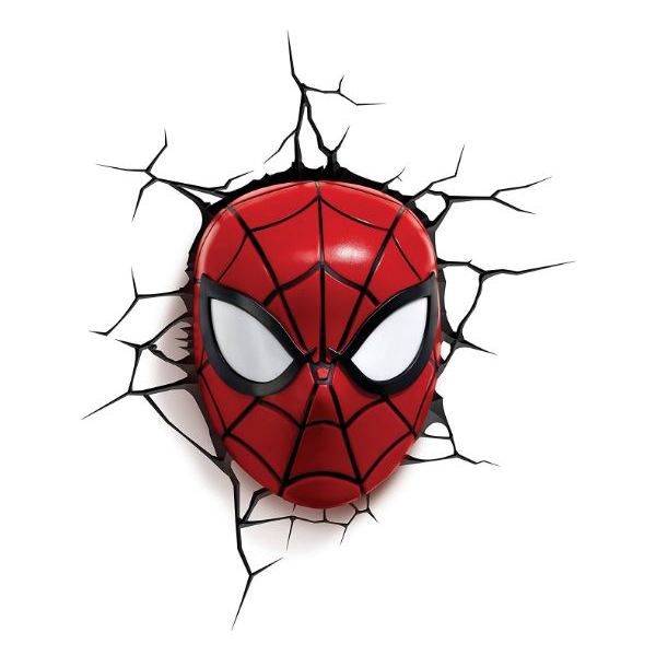 3DLightFX Spiderman Lil 3D Decor Wall Light 20024 3DLightFX Spiderman Lil 3D Decor Wall Light 20024