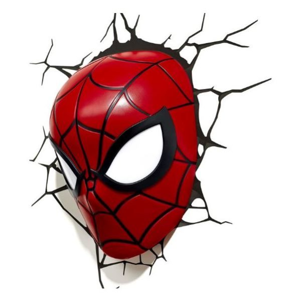 3DLightFX Spiderman Lil 3D Decor Wall Light 20024 3DLightFX Spiderman Lil 3D Decor Wall Light 20024