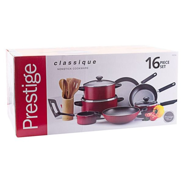 Prestige Cookware Set 16Pc PR21234 Prestige Cookware Set 16Pc PR21234
