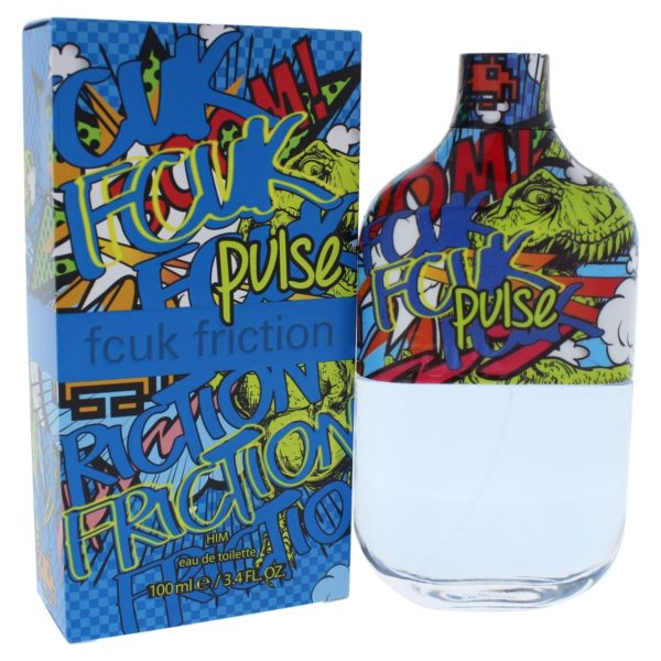 Fcuk Friction Pulse Perfume For Men 100ml Eau de Toilette Fcuk Friction Pulse Perfume For Men 100ml Eau de Toilette