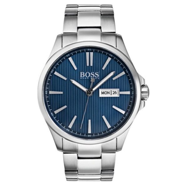 Hugo Boss The James Watch For Men with Silver Metal Bracelet Hugo Boss The James Watch For Men with Silver Metal Bracelet