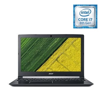 Acer Aspire 5 Laptop - Core i7 1.80GHz 12GB 1TB 2GB Win10 15.6inch FHD Grey Acer Aspire 5 Laptop - Core i7 1.80GHz 12GB 1TB 2GB Win10 15.6inch FHD Grey