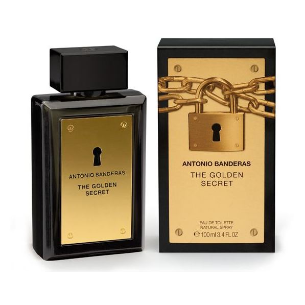 Antonio Banderas Golden Secret Perfume For Men 100ml Eau de Toilette Antonio Banderas Golden Secret Perfume For Men 100ml Eau de Toilette