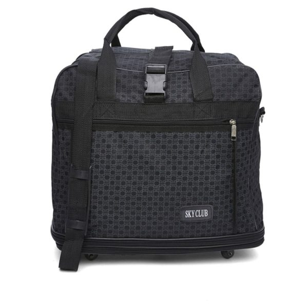 Sky Club AW2630BLK Zipper Travel Wheel Bag Black 30inch Sky Club AW2630BLK Zipper Travel Wheel Bag Black 30inch