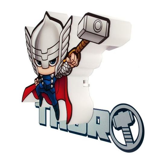 3DLightFX Marvel Thor 3D Decor Wall Light 2002012 3DLightFX Marvel Thor 3D Decor Wall Light 2002012