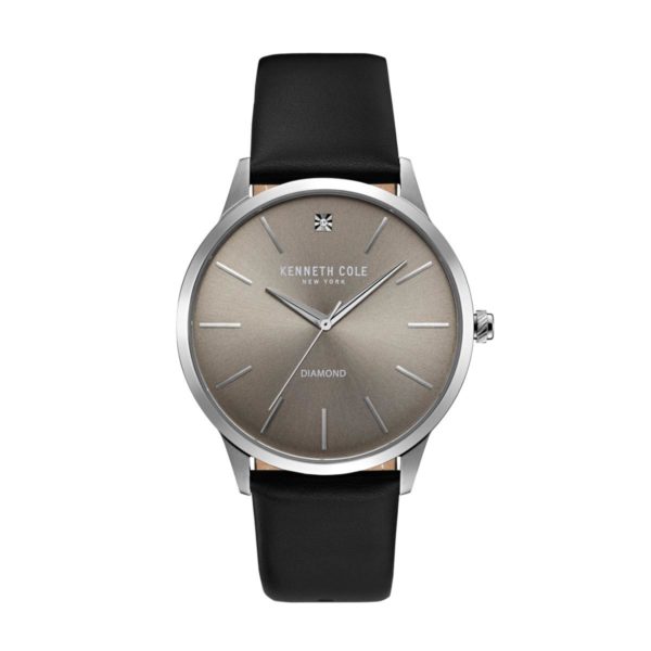 Kenneth Cole New York Watch For Men with Black Leather Kenneth Cole New York Watch For Men with Black Leather