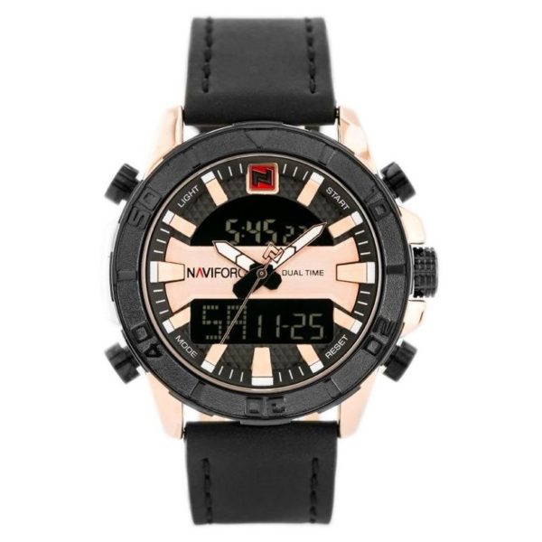 Naviforce Mens Watch Gold NF9114 Naviforce Mens Watch Gold NF9114