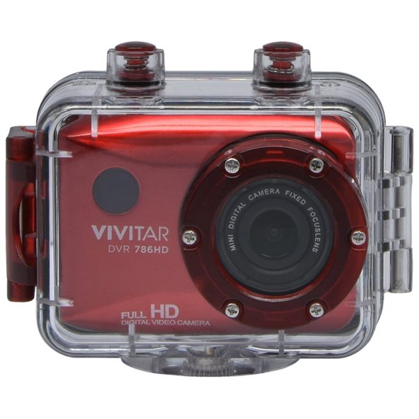 Buy Vivitar DVR786HD Full HD Action Camera Red Price, Specifications
