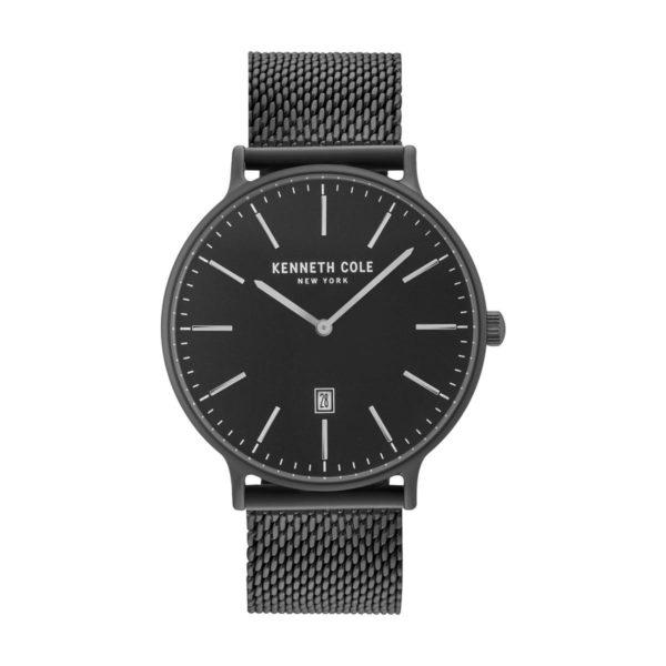 Kenneth Cole Classic Watch For Men with Black Stainless Steel Bracelet Kenneth Cole Classic Watch For Men with Black Stainless Steel Bracelet