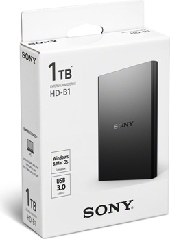 Sony HDB1 External Slim Hard Disk 1TB + CPE3 Power Charger 3000mAh Sony HDB1 External Slim Hard Disk 1TB + CPE3 Power Charger 3000mAh