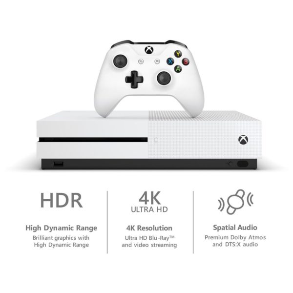Microsoft Xbox One S 1TB Gaming Console White + 3 Months Game Pass + 3 Months Xbox Live Microsoft Xbox One S 1TB Gaming Console White + 3 Months Game Pass + 3 Months Xbox Live