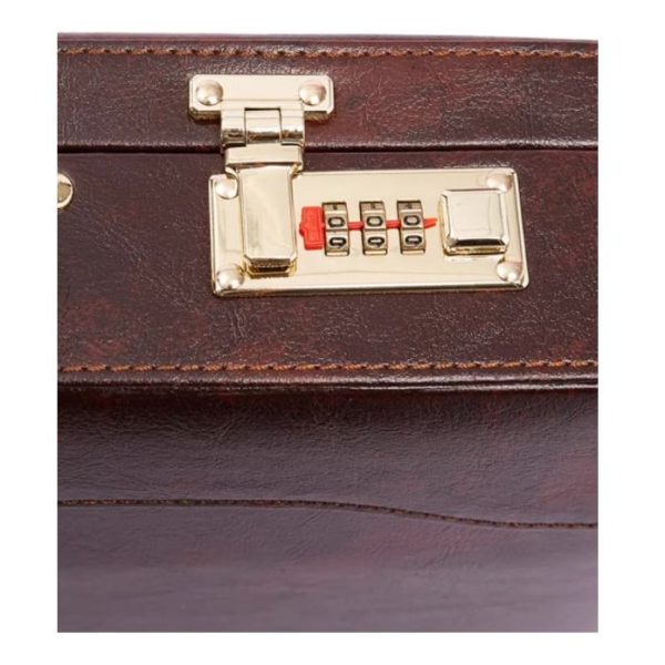 Milano Italy Attache Case Burgundy 18inch KH-2008-18 Milano Italy Attache Case Burgundy 18inch KH-2008-18