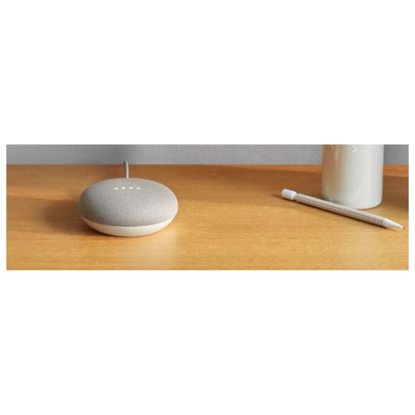 Google Home Mini Smart Speaker Chalk GA00210 Google Home Mini Smart Speaker Chalk GA00210