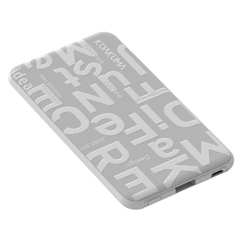 Koakuma Power Bank 5000mAh White – i5