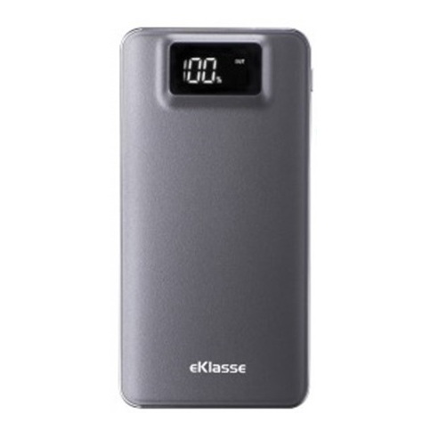 Eklasse EKPB10007 Output Power Bank 10000mAh/2.1A Black + EKMFI02 MFI Lightning Cable Barided 1m Black+Car Charger 2USB 5V/3.1A Black Eklasse EKPB10007 Output Power Bank 10000mAh/2.1A Black + EKMFI02 MFI Lightning Cable Barided 1m Black+Car Charger 2USB 5V/3.1A Black
