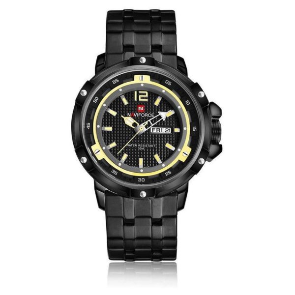 Naviforce Unisex Watch Yellow NF9073 Naviforce Unisex Watch Yellow NF9073