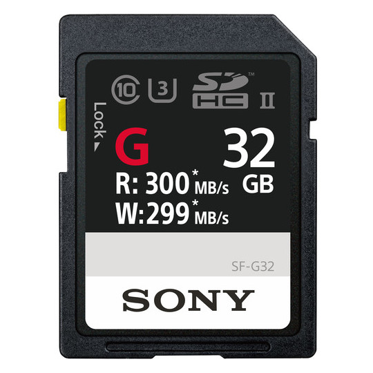Sony SFG32 SD Card 32GB Sony SFG32 SD Card 32GB