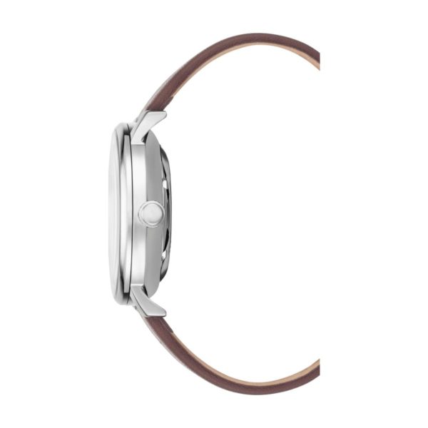 Kenneth Cole Automatic Watch For Men with Brown Dark Genuine Leather Strap Kenneth Cole Automatic Watch For Men with Brown Dark Genuine Leather Strap