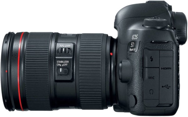 Canon EOS 5D Mark IV DSLR Camera Black With 24-105mm F/4L IS USM Lens Canon EOS 5D Mark IV DSLR Camera Black With 24-105mm F/4L IS USM Lens