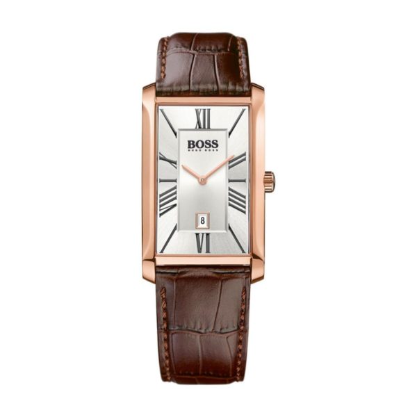 Hugo Boss ADMAL Watch For Men with Brown Leather Strap Hugo Boss ADMAL Watch For Men with Brown Leather Strap