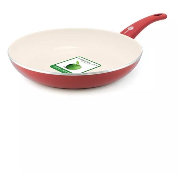 Greenpan Soft Grip Aluminum Ceramic Non Stick Fry Pan 30cm GP1184 Greenpan Soft Grip Aluminum Ceramic Non Stick Fry Pan 30cm GP1184
