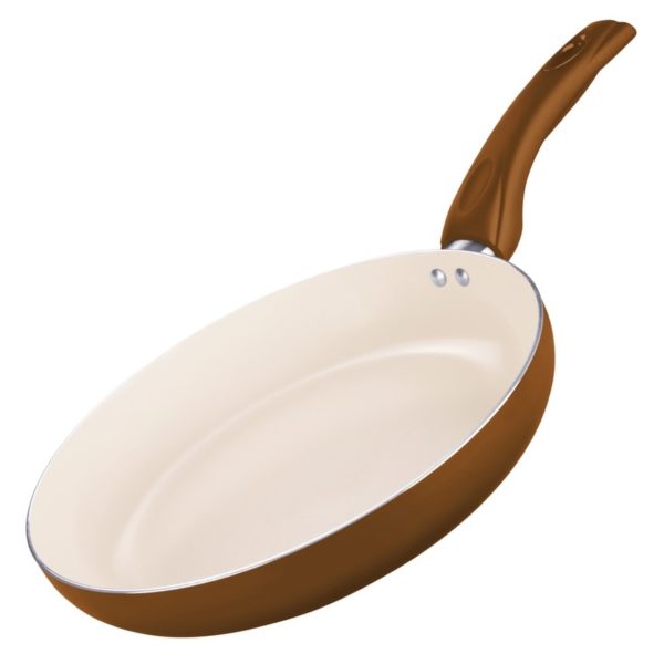 Lamart Ecolor Ceramic Frypan 24cm Brown LT1071 Lamart Ecolor Ceramic Frypan 24cm Brown LT1071