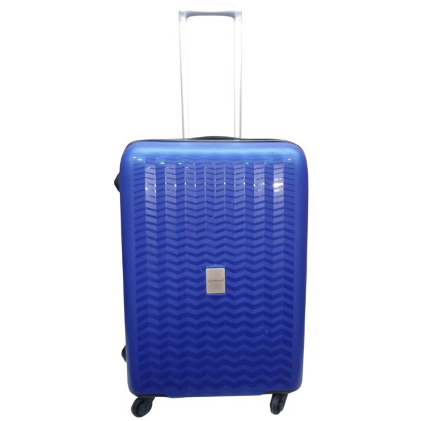 Highflyer WAVES Unbreakable Hard Trolley Luggage Bag 3pc Set TH-WAVES-3PC - Blue Highflyer WAVES Unbreakable Hard Trolley Luggage Bag 3pc Set TH-WAVES-3PC - Blue