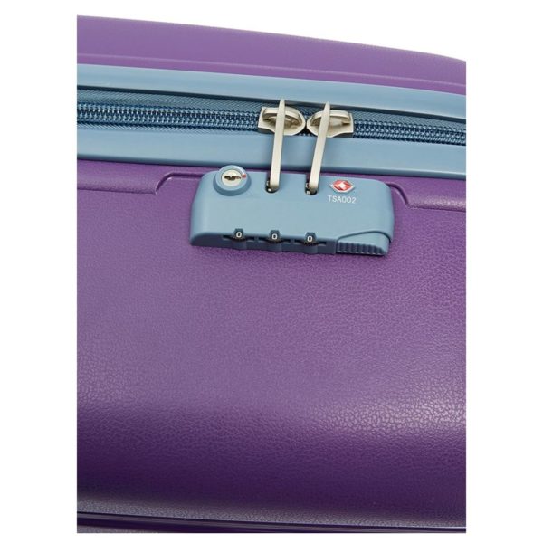 Senator PPB26PPL PP Spinner Trolley Luggage Bag Purple 26inch Senator PPB26PPL PP Spinner Trolley Luggage Bag Purple 26inch