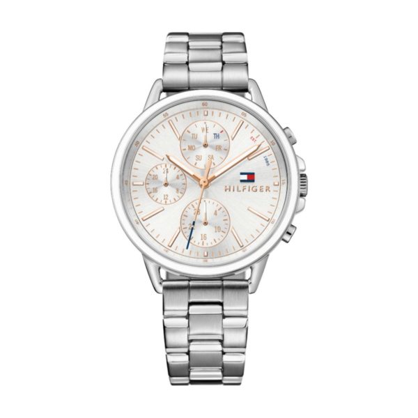 Tommy Hilfiger CARL Watch For Women with Silver Steel Bracelet Tommy Hilfiger CARL Watch For Women with Silver Steel Bracelet
