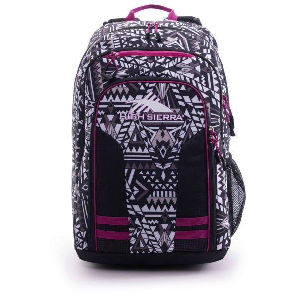 High Sierra H04AY073 Blaise Backpack Geo Weave/Black/Razzmataz High Sierra H04AY073 Blaise Backpack Geo Weave/Black/Razzmataz