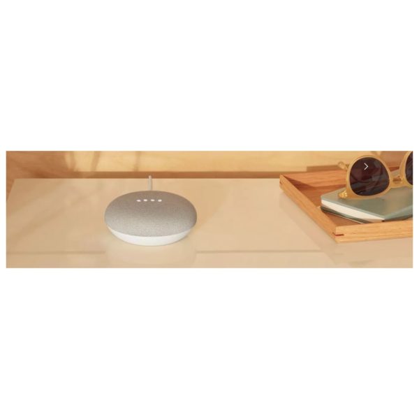 Google Home Mini Smart Speaker Chalk GA00210 Google Home Mini Smart Speaker Chalk GA00210