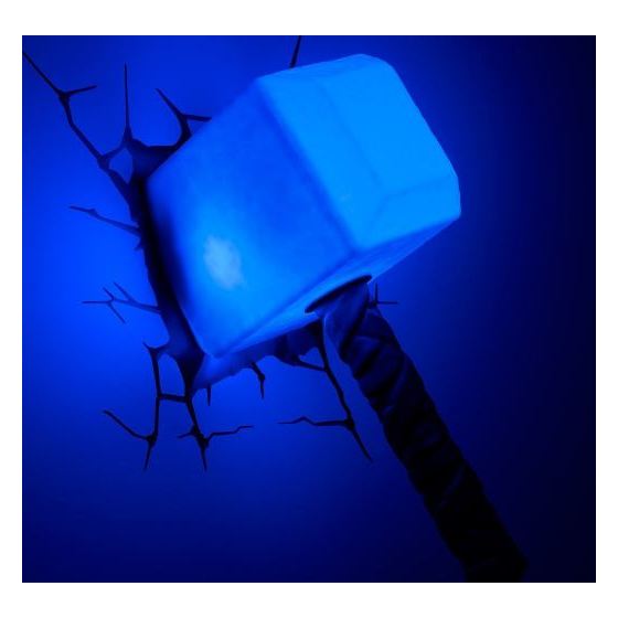 3DLightFX Thor Hammer 3D Decor Wall Light 64017 3DLightFX Thor Hammer 3D Decor Wall Light 64017