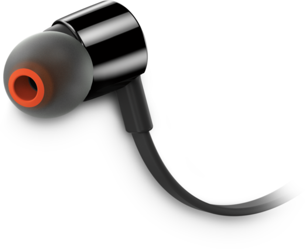 JBL T210 In Ear Wired Headphone Black JBL T210 In Ear Wired Headphone Black