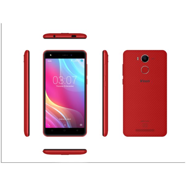 Vsun Mars Touch 4G Dual Sim Smartphone 16GB Red Vsun Mars Touch 4G Dual Sim Smartphone 16GB Red