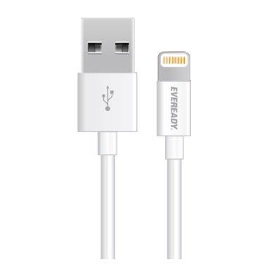 Eveready Lightning Cable 1m White CV11UBLIFWH4 Eveready Lightning Cable 1m White CV11UBLIFWH4