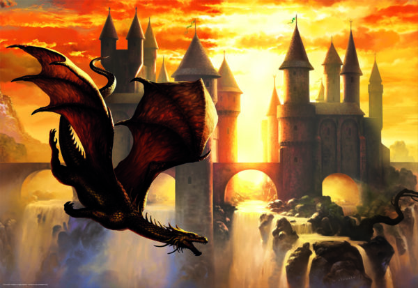Educa 17312 1000 Sunset Dragon Puzzle Educa 17312 1000 Sunset Dragon Puzzle