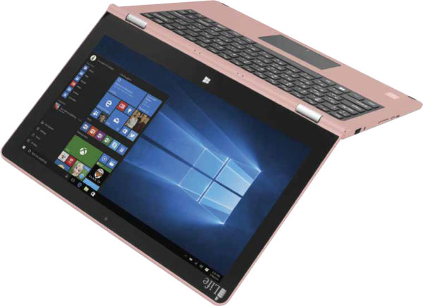 ILife ZedNote Convertible Touch Laptop - Atom 1.8GHz 2GB 64GB Win10 14inch HD Rose Gold ILife ZedNote Convertible Touch Laptop - Atom 1.8GHz 2GB 64GB Win10 14inch HD Rose Gold