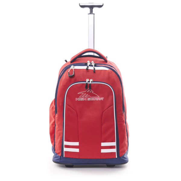 High Sierra 66IAV004 Blaise Trolley Backpack Crimson/True Navy/White High Sierra 66IAV004 Blaise Trolley Backpack Crimson/True Navy/White
