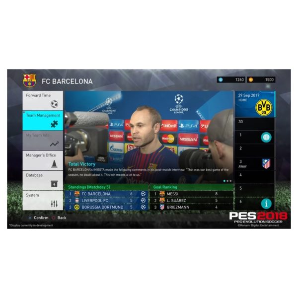 Xbox One PES 2018 Premium Edition Game Xbox One PES 2018 Premium Edition Game