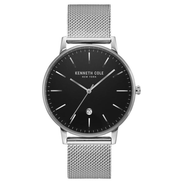 Kenneth Cole Classic Watch For Men with Silver Stainless Steel Bracelet Kenneth Cole Classic Watch For Men with Silver Stainless Steel Bracelet