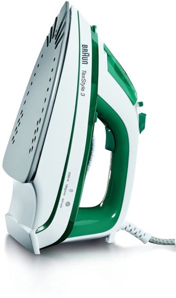 Braun Dry & Steam Iron Green TS345 Braun Dry & Steam Iron Green TS345