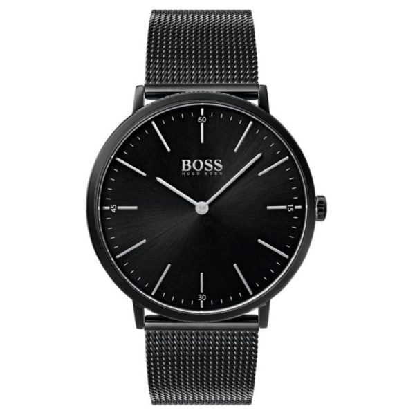 Hugo Boss Horizon Watch For Men with Black Mesh Bracelet Hugo Boss Horizon Watch For Men with Black Mesh Bracelet