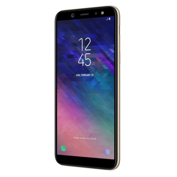 Samsung Galaxy A6 64GB Gold 4G LTE Dual Sim Smartphone Samsung Galaxy A6 64GB Gold 4G LTE Dual Sim Smartphone