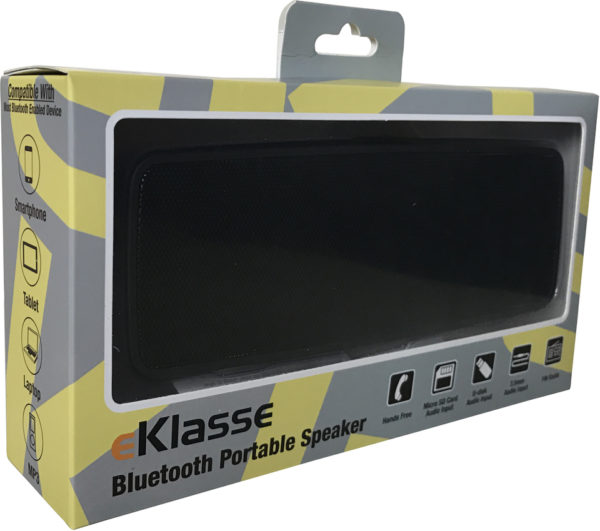 Eklasse EKBTSP09 V2.1 Bluetooth Stereo Speaker Black Eklasse EKBTSP09 V2.1 Bluetooth Stereo Speaker Black