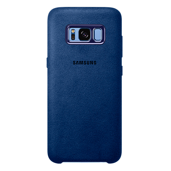 Samsung Alcantara Case Blue For Galaxy S8 EF-XG950ALEGWW Samsung Alcantara Case Blue For Galaxy S8 EF-XG950ALEGWW