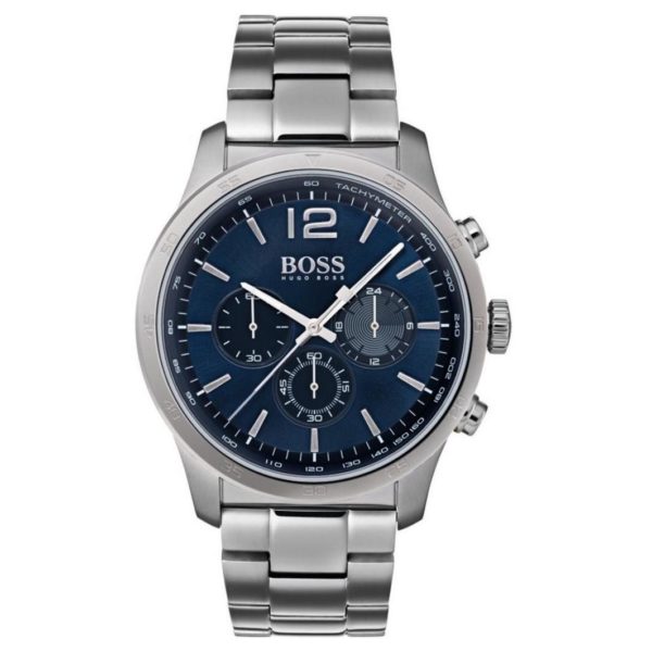 Hugo Boss The Professional Watch For Men with Silver Metal Bracelet Hugo Boss The Professional Watch For Men with Silver Metal Bracelet