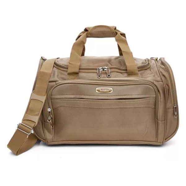 Senator Fancy Duffel Bag Beige 20inch - 2003D20BEG Senator Fancy Duffel Bag Beige 20inch - 2003D20BEG