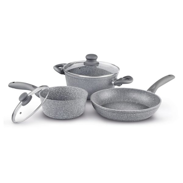 Lamart Stone Cooking Set 5Pcs Grey LT1095 Lamart Stone Cooking Set 5Pcs Grey LT1095